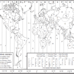 World Time Zone Map