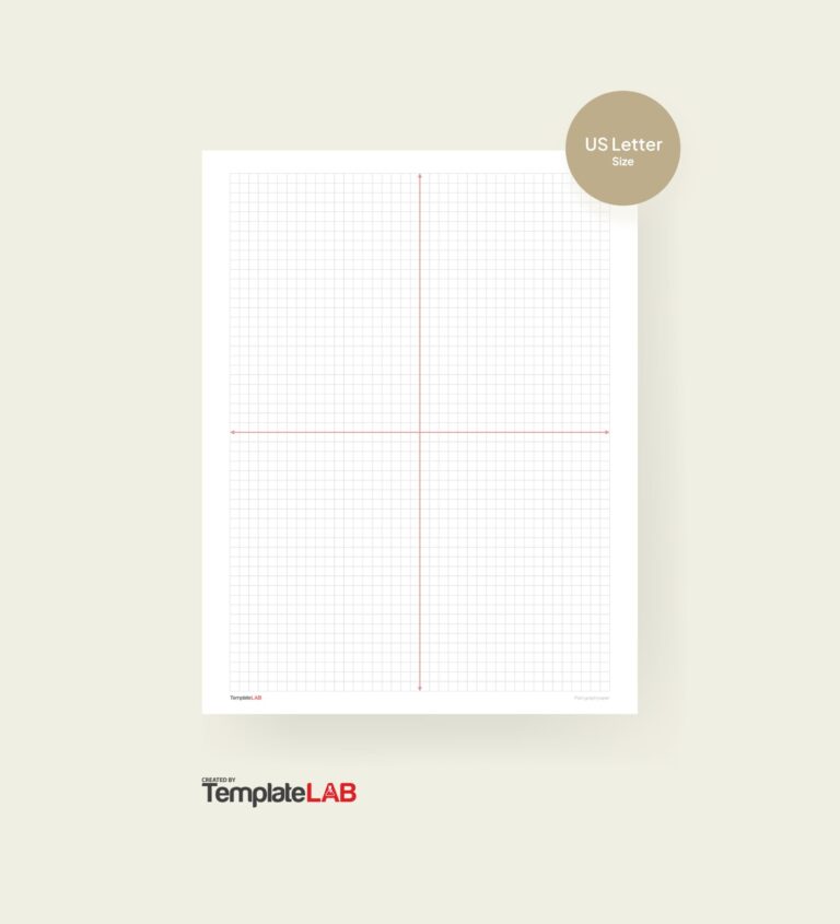 Allfreeprintabletemplates And Graphs 25 Spaces - Free printable graph paper template featuring 25 spaces for detailed graphin