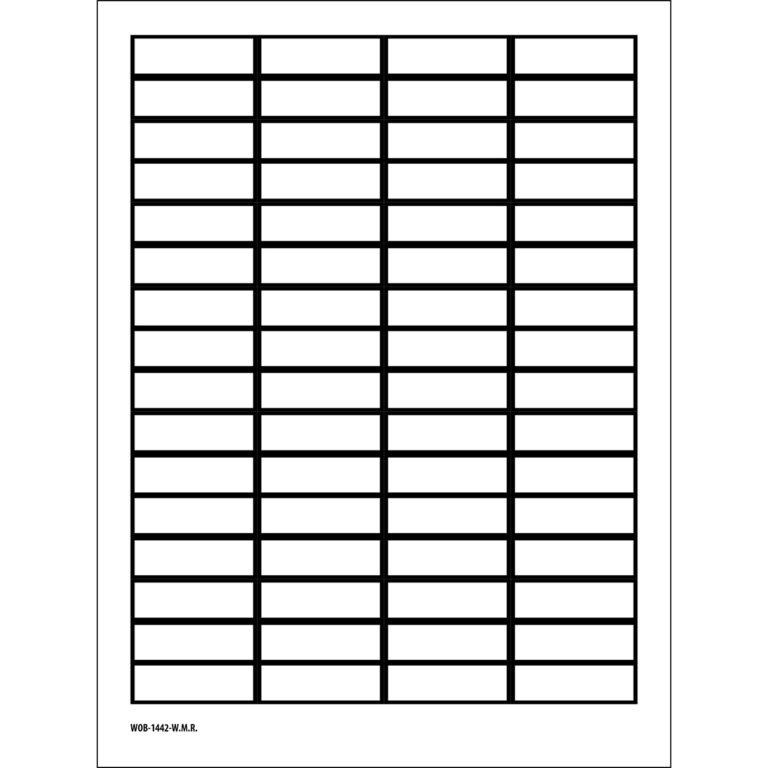 Free Blank 5 Column Chart Printable for organizing data in a structured format