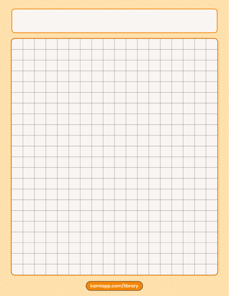 Free printable blank grid charts for grading with a clear grid layout