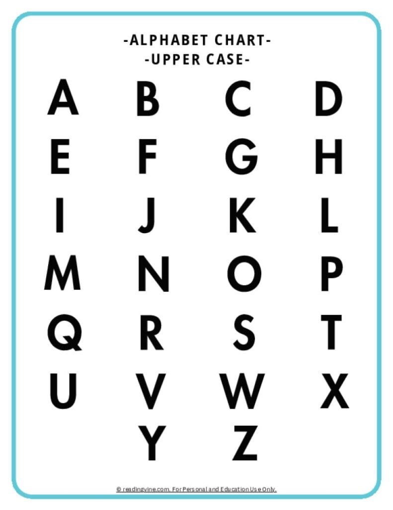 Free Printable ABCs: Fun Alphabet Letters - Printables for Everyone