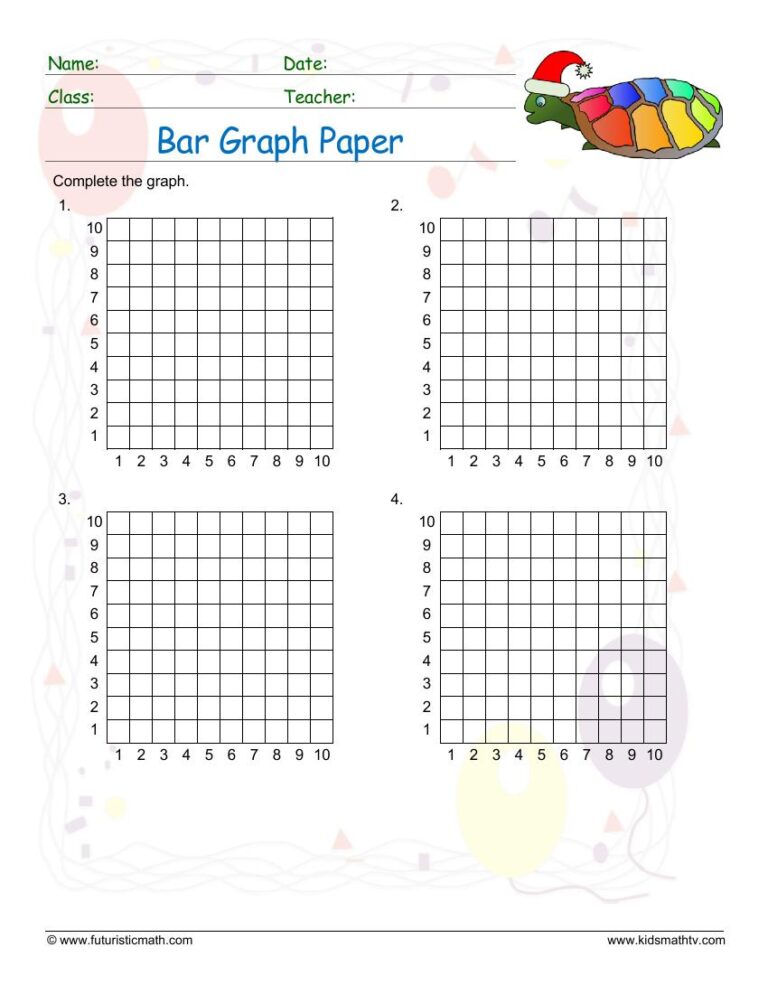 Free Printable Tables And Graphs - Download and print Graph Printable Math Worksheets (Free PDF)
