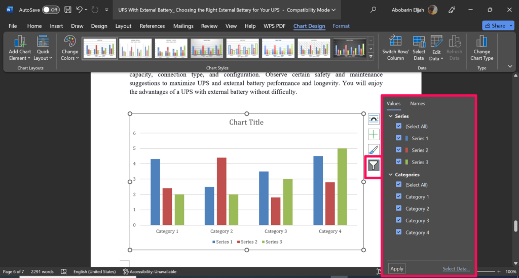 How to Create a Chart in Word Document (The Ultimate Guide) How to Create a Chart in Word Document (The Ultimate Guide)