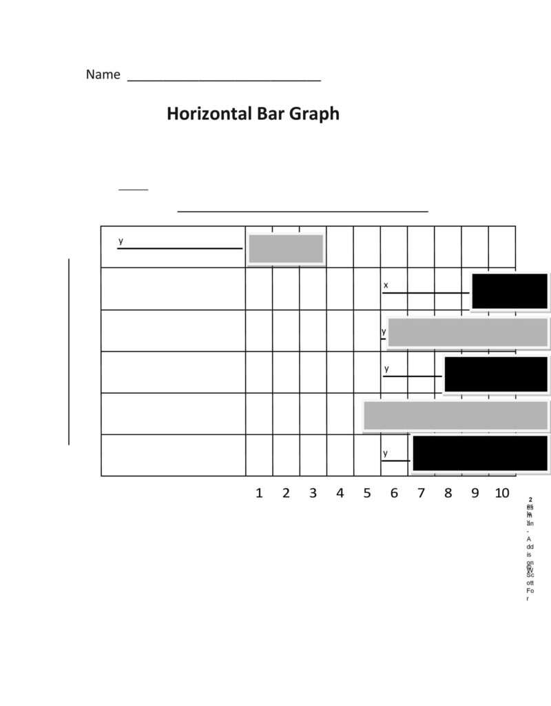 Printable Blank Bar Graph Template - Printable Free Templates