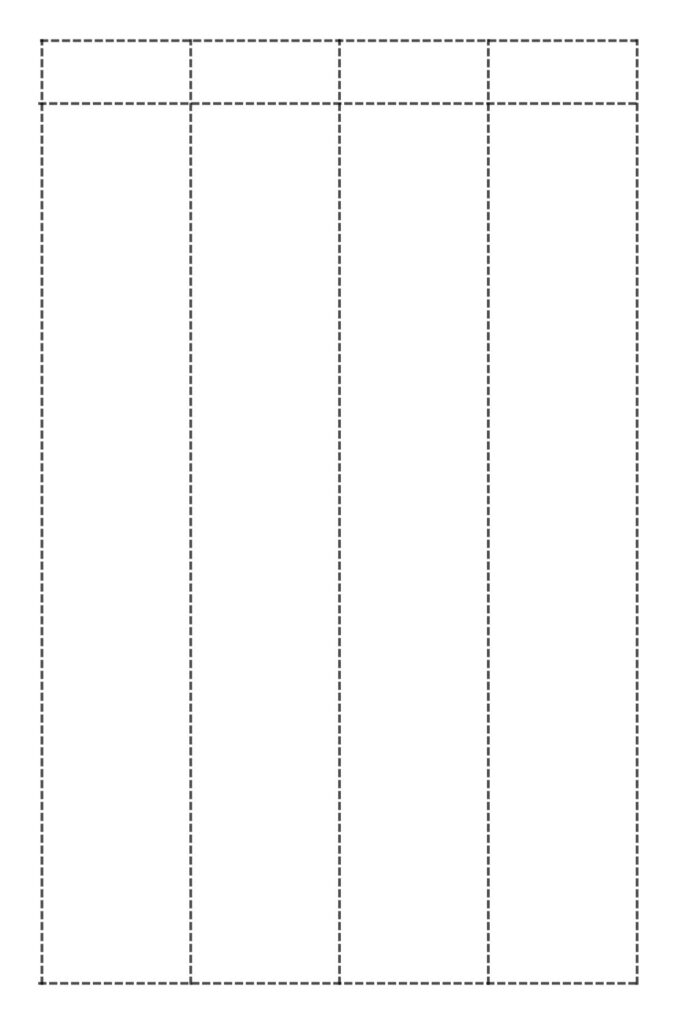 Printable Four Column Chart – Blank 4 Column Chart – RYUBH Printable Four Column Chart – Blank 4 Column Chart – RYUBH