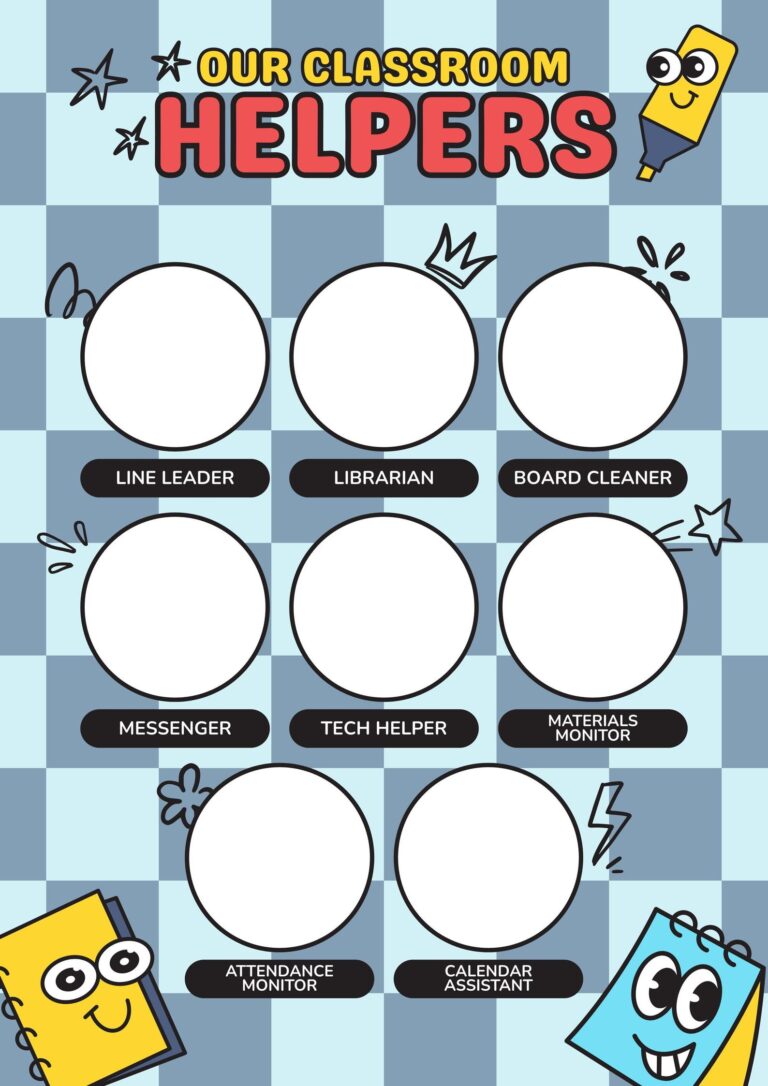 Techers Helpers Charts To Print - Classroom Helpers Chart | Printable Classroom Job Poster (teacher ...